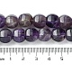 Natürlichen Amethyst Perlen Stränge&nbsp;G-H023-A08-01-5