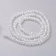 Electroplate Glass Beads Strands EGLA-F124-FR-B11-2