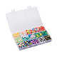 2400pcs 15 couleurs perles d'argile polymère faites à la main CLAY-YW0001-41-4