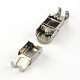Smooth Surface 201 Stainless Steel Watch Band Clasps STAS-R063-87-4