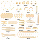 Ensembles de fabrication de boucles d'oreilles Sunnyclue DIY DIY-SC0001-25G-2