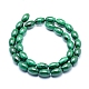 Chapelets de perles en malachite naturelle G-D0011-09E-2