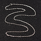 304 из нержавеющей стали кабель цепи ожерелья NJEW-O096-02-2