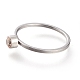 304 anelli in acciaio inox RJEW-B0005-7-04P-3