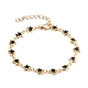 Alloy Enamel Star Link Chain Bracelets & Necklaces Jewelry Sets X-SJEW-JS01140-8