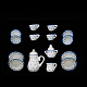 Mini juego de té de porcelana BOTT-PW0001-213A-38-1