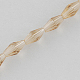 Chapelets de perles en verre X-GLAA-R026-8x4mm-14-1