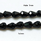 Perlas de cristal de cristal hebras GLAA-D034-7x5mm-14-1