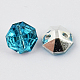 2-Hoyo botones de octágono de acrílico Diamante de imitación de Taiwán BUTT-F016-11.5mm-25-2