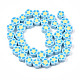 Chapelets de perle en pâte polymère manuel&nbsp;CLAY-N011-48B-C01-2