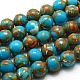 Round Synthetic Imperial Jasper Beads Strands G-I098-4mm-05-1