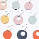 Nbeads 24 paio di kit per la creazione di orecchini pendenti a 4 colori DIY-NB0005-85-4