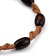 Ensembles de bracelets de perles tressées avec cordon de polyester ciré coréen ajustable BJEW-JB05438-4