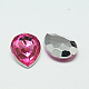 Cabuchones de diamante de imitación de acrílico de Taiwan imitación GACR-A017-13x18mm-02-2
