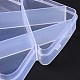 10 сетка прозрачная пластиковая коробка CON-B009-07-5