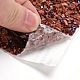 Synthetischer Goldstein & Saatperlen selbstklebende Patches DIY-WH0188-10B-3