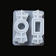 Moules en silicone pour shaker pendentif bricolage X-DIY-A038-03-5