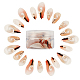 Sunnyclue perle naturali di conchiglie d'acqua dolce BSHE-SC0001-07-1