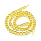 Chapelets de perles de citrine naturelle G-G792-12-2