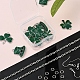 Ensembles de bijoux pendentif trèfle bricolage kit de fabrication DIY-YW0005-05P-7