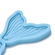 Moules en silicone pendentif en forme de queue de poisson DIY-M034-02-3