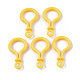 Accessoires de fermoir porte-clés en plastique opaque en forme d'ampoule en forme de bulbe KY-T021-01K-1