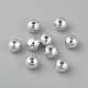 Plating Plastic Acrylic Round Beads PACR-L003-6mm-S-7