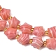 Синтетические бусины из родохрозита G-Z080-A13-10mm-4