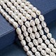 Grade A Natural Cultured Freshwater Pearl Beads Strands A23WD011-4