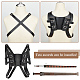 AHANDMAKER Medieval Sword Frog Leather Sword Holster AJEW-WH0415-58A-3