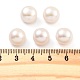 Бусины из натурального культивированного пресноводного жемчуга класса 6а PEAR-N018-6A-10511A-3