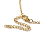 Clear Cubic Zirconia Heart with Enamel Pendant Necklace & Stud Earrings SJEW-M099-02G-5