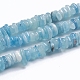 Natürliche Aquamarin Perlen Stränge X-G-G841-B09-1