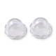 Transparentes bouchons acrylique de perles OACR-P007-46-2