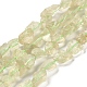Brins de perles de cristal de topaze naturelle brute brute G-I283-G05-02-1