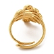 Регулируемые женские кольца из светлой латуни из светлого золота RJEW-A022-01D-2