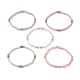Bracelets en perles de rocaille de verre pour femmes BJEW-JB09287-1