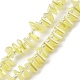 Chapelets de perles en verre électroplaqué EGLA-S176-05A-B13-1