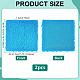 2 Stück Polyester-Plüschstoff&nbsp;AJEW-PH0007-53C-2