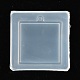 Moules à pendentif carré en silicone X-DIY-R078-19-2