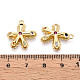 Латунные микро проложить кубического циркония подвески KK-N265-24G-3