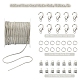Kit per la creazione di collane con braccialetti fai da te DIY-YW0005-83P-5