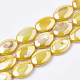 AB Color Freshwater Shell Beads Strands SHEL-S274-39D-1
