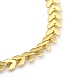 Brass Cobs Chain Bracelets BJEW-JB05409-01-2