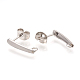 304 Stainless Steel Stud Earring Findings X-STAS-Q223-04-2
