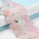 Natural Rose Quartz Beads Strands G-B065-B16-2