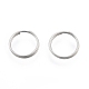 304 anelli portachiavi in ​​acciaio inox STAS-N092-171C-01P-1