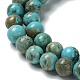 Chapelets de perles en howlite naturelle G-E604-B03-B-4