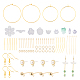 Kit para hacer aretes colgantes boho arricraft DIY-AR0003-03-1