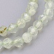 Chapelets de perles en préhnite naturelle G-F568-072-4mm-3